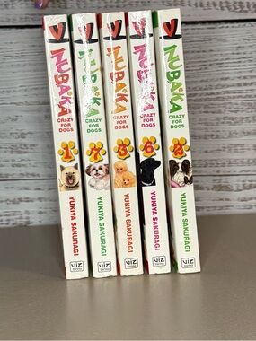 VIZ Media Inubaka: Crazy for Dogs Manga Set - 1-3, 6&7